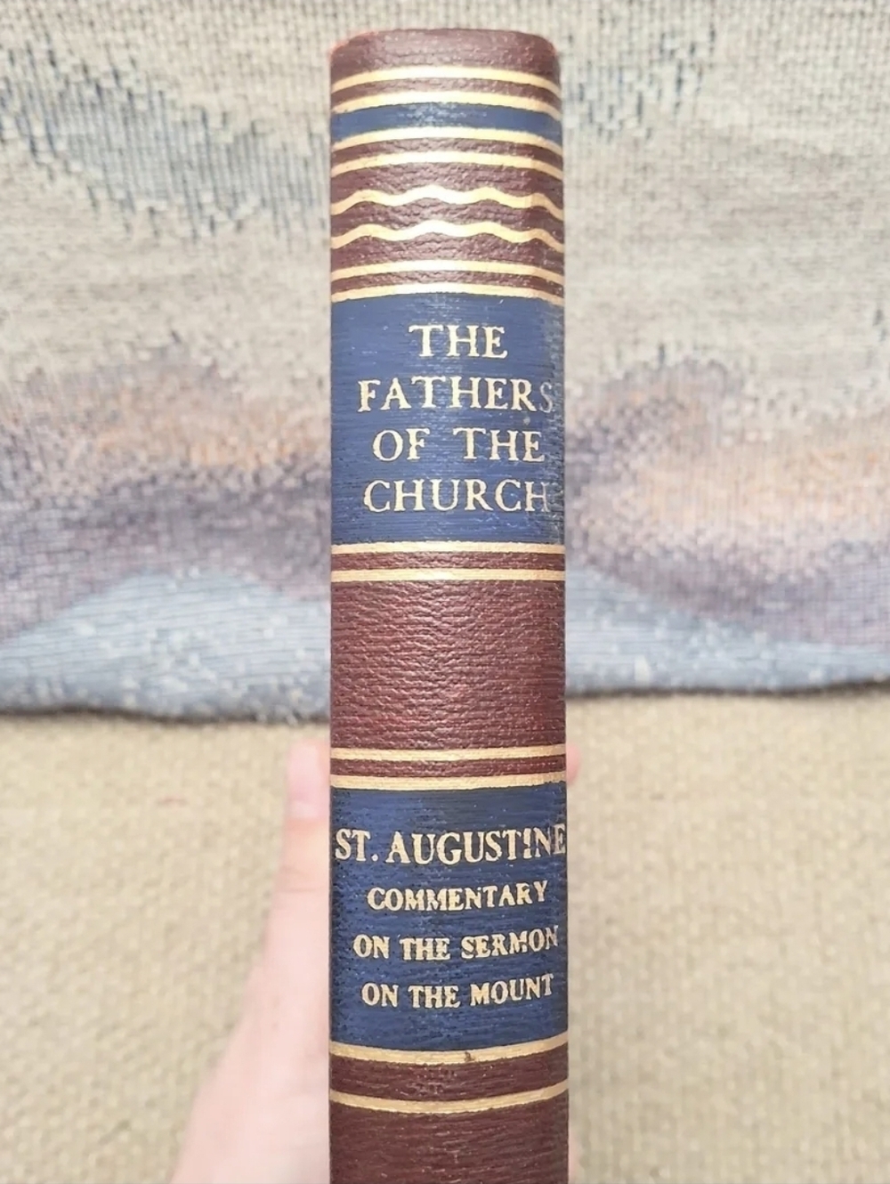 St Augustine Sermon on the Mount 1951 Fathers of the Church HC